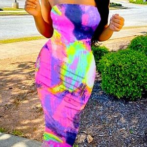 Summer Dress- Cotton Candy